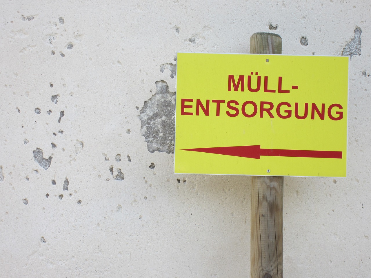 Müllentsorgung Recyclinghof Müll